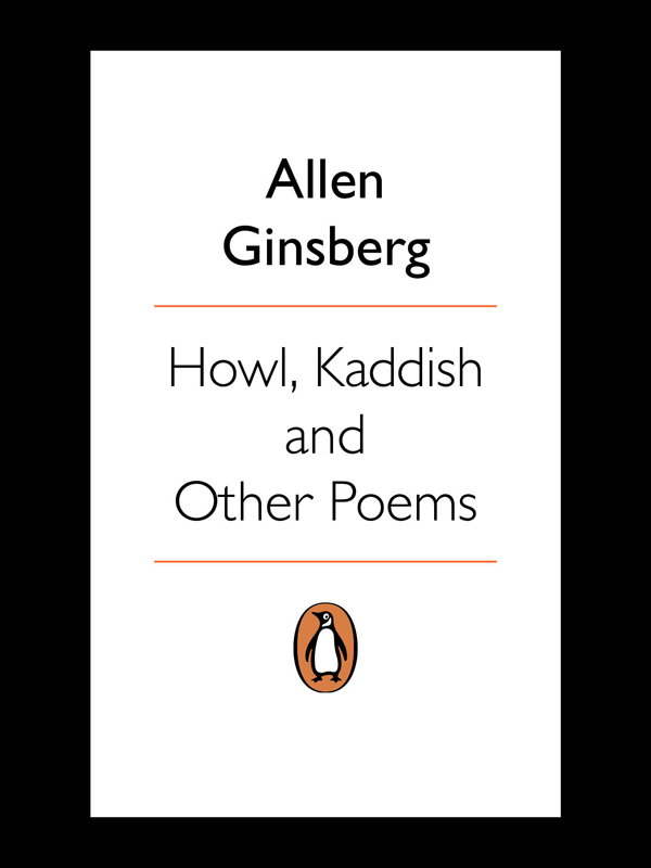 Howl, Kaddish and Other Poems