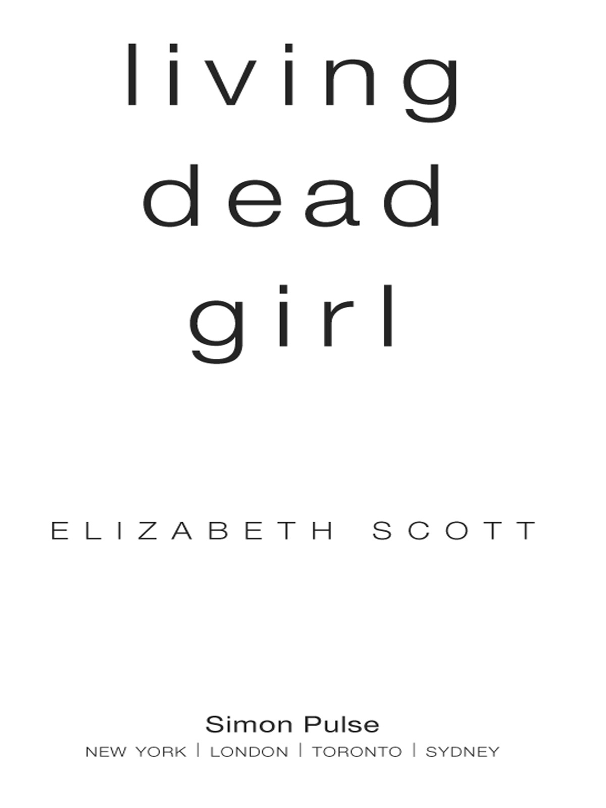 Living Dead Girl