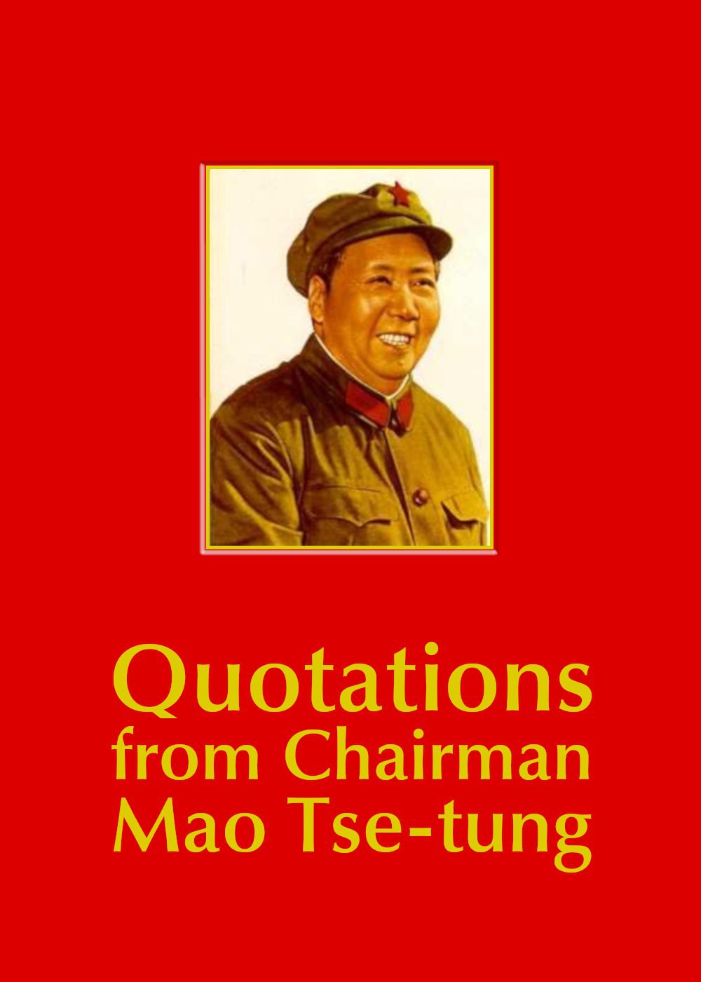 Quotations from Chairman Mao Tse-tung ('The Little Red Book')